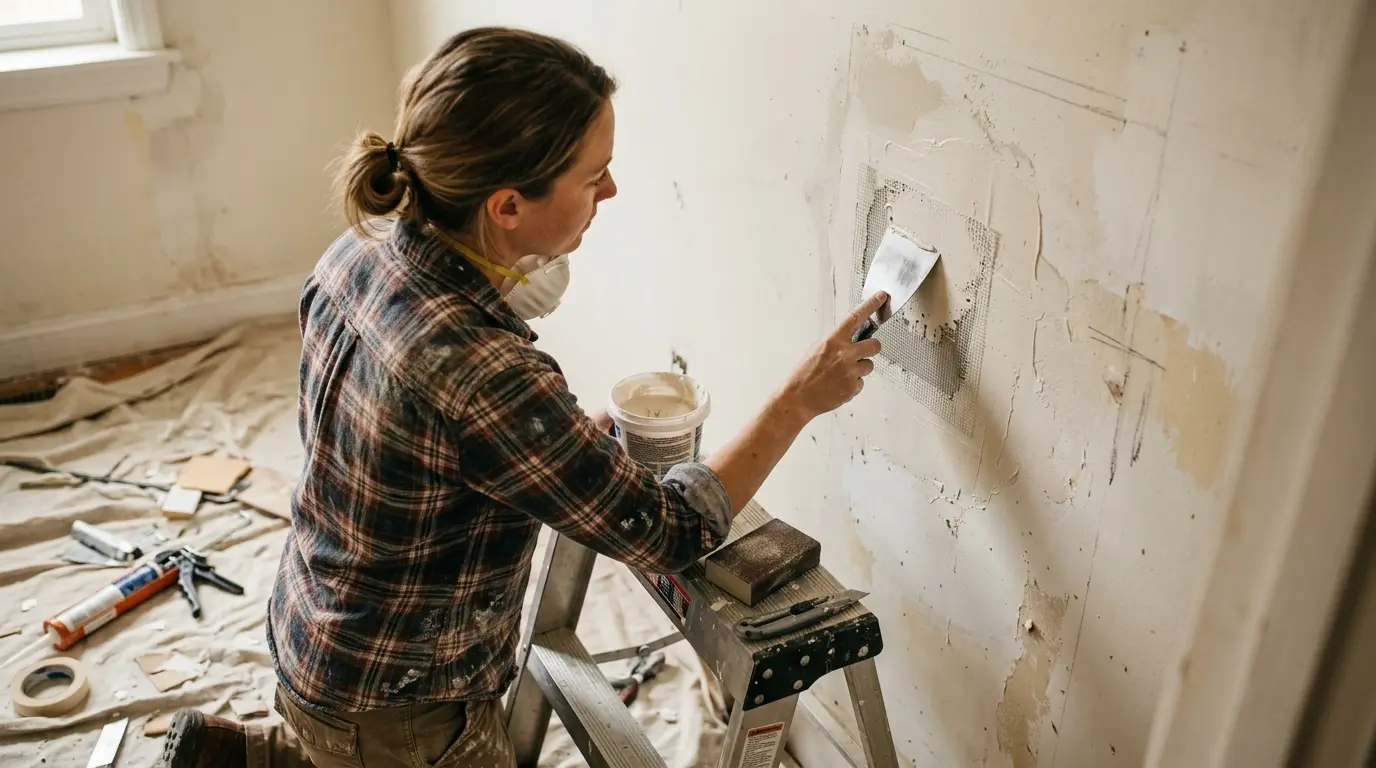 Paint and supplies needed for a house repaint